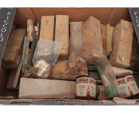 Quantity of Various Issue Boxed Itemsall contained in their card boxes.  Some not opened.  Including clips ... tools ... span