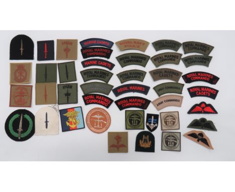 Post War Royal Marine Titles and Badgestitles include embroidery Royal Marines Commando ... Embroidery Royal Marines ... Subd