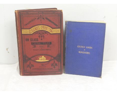 SNELL H. J.  Practical Instructions in Enamel Painting or Glass, China, Tiles, etc. Col. frontis, col. plates, text illus. & 