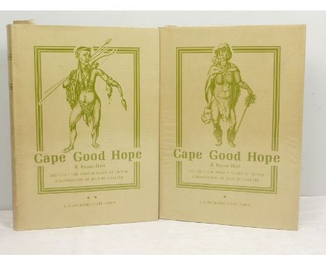 RAVEN-HART R.  Cape Good Hope. 2 vols. Illus. Quarto. Orig. brown cloth in d.w. Cape Town, 1971.