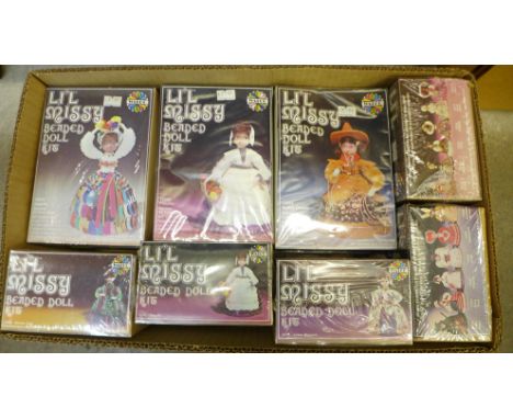 Eleven boxed Li'l Missy doll model kits, 1970's 