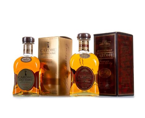 CARDHU 12 YEAR OLD 1L AND GOLD RESERVE SPEYSIDE SINGLE MALT Cardhu was the first distillery acquired by John Walker & Son in 
