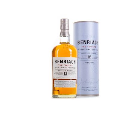 BENRIACH 12 YEAR OLD SPEYSIDE SINGLE MALT In the late 19th century John Duff was at the helm of a miniature whisky empire. Bu