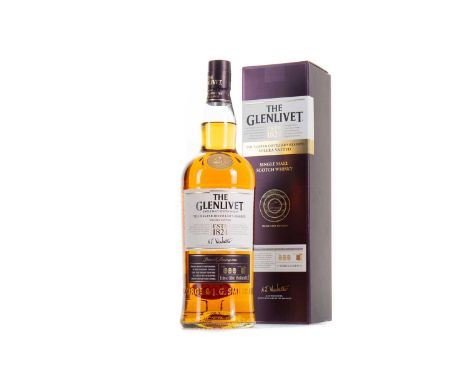 GLENLIVET MASTER DISTILLER'S RESERVE SOLERA VATTED SPEYSIDE SINGLE MALT One of the very first distilleries in Scotland to be 