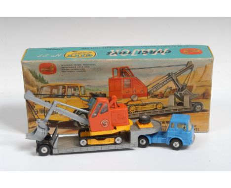 Corgi Toys - Gift Set No.27 Machinery Carrier with Bedford Tractor Unit and Priestman "Cub" Shovel, boxed