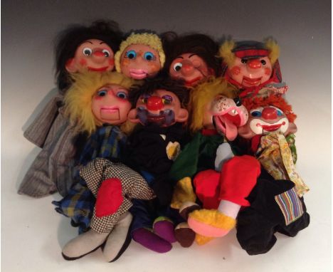 Fido - Pelham Puppet Vent Range;  others, Clown;  Boy;  Girl;  Walter;  etc (8)