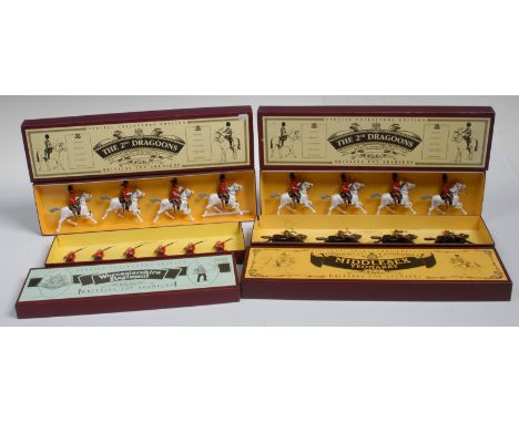 Britains Toys Special Collectors Edition Series-  Set 8850 - 2nd Dragoons (Royal Scots Greys) X 2; Set 8812 - Middlesex Yeoma