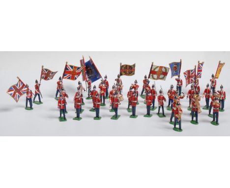 Diecast Soldiers - 1st Battalion "The Queens Royal West Surrey Regiment;  24th Foot South Wales Borderers;  1st Battalion Nor