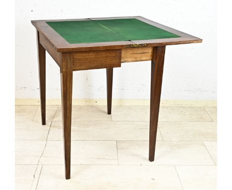 Early 19th century mahogany console table. Dimensions: 76 x 80 x 80 cm. In good condition.