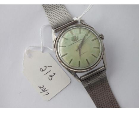 Gents automatic wristwatch by Watches of Switzerland with seconds sweep