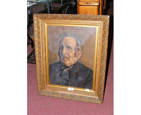 HAWTHORN - oil on canvas portrait