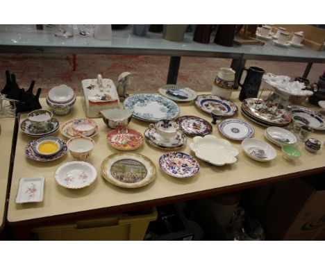 A quantity of decorative ceramics to include Spode, Mason's ironstone china etc 