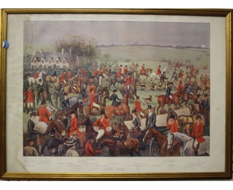 Two racing prints and another print of Kirby Gate Hunt (3)