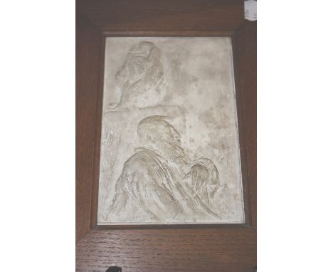 French School ()Portrait of Rodin () inscribed '….fait() pour E Raguet, amicailment HN' and signed and dated 'HN 1903' lower 