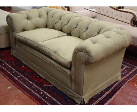 A chesterfield sofa 165cm wide 