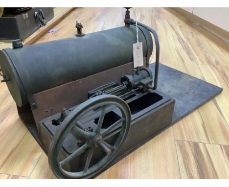   A live steam stationary engine