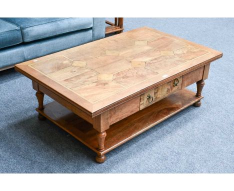 A Barker and Stonehouse Flagstone Coffee Table, 131cm by 80cm by 45cm