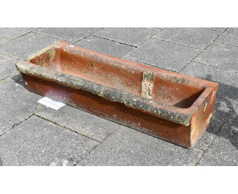 A 19th Century Salt-Glazed Stoneware Feeding Trough