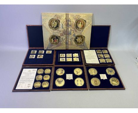 WINDSOR MINT COINS COLLECTION MIXED INTEREST - to include Trinitas presentation album of four Jumbo Strikes issued 2015, 10cm