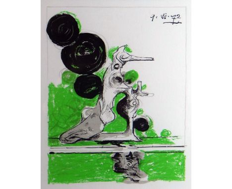 GRAHAM SUTHERLAND limited edition (675/800) lithograph - entitled ‘Hybrid’, 23 x 19cms    