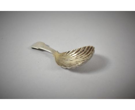 A Georgian Silver Tea Caddy Spoon, London 1820