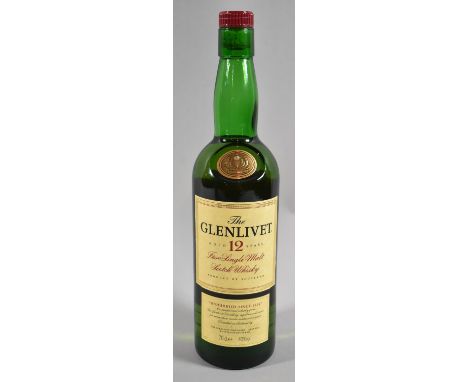 A Bottle of Single Malt Scotch Whisky, The Glenlivet Aged 12 Years 