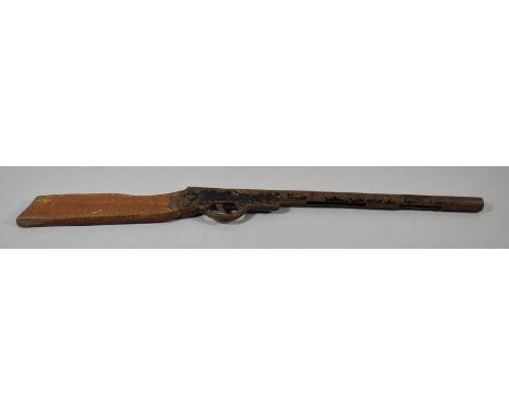 A Vintage Child's Rifle, 52cm Long 