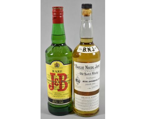 Two Bottles of Blended Scotch Whisky, BNJ and J&amp;B 