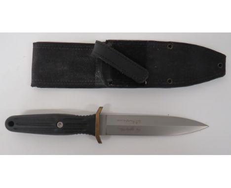 Modern Applegate Fairbairn Combat Knife By Boker6 inch, double edged blade.  The forte with Boker Solingen and blade with etc