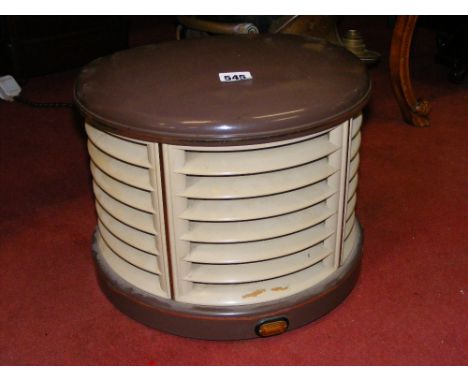 Design item:  An Art Deco semi circular heater by Morphy-Richards, Type CVD.