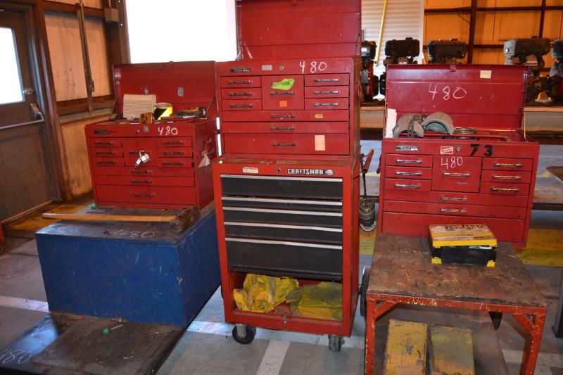 3 ARMSTRONG TOOL BOXES