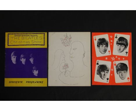 BEATLES CHRISTMAS SHOW PROGRAMMES - 3 Beatles programmes to include The Beatles Christmas Show 1963 at the Astoria, Finebury 