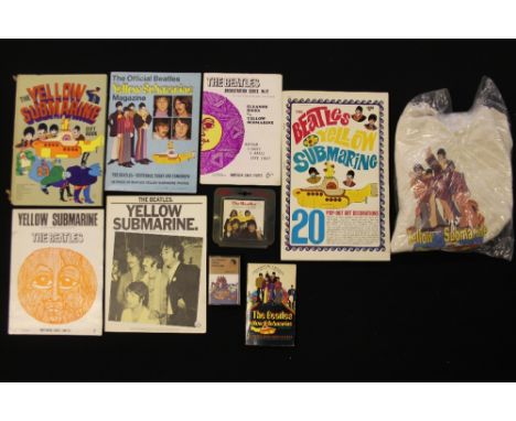 THE BEATLES - YELLOW SUBMARINE - an eclectic mix of Yellow Submarine memorabilia mainly from the original release to include 