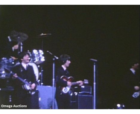 BEATLES 1964 MONTREAL FILM FOOTAGE - 8mm colour cine film containing previously unseen footage of The Beatles playing in Mont