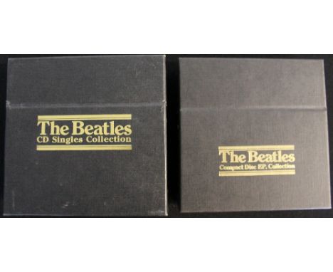 BEATLES CD COLLECTIONS - Two limited edition complete collections here. The first is The Beatles CD Singles Collection (CD BS