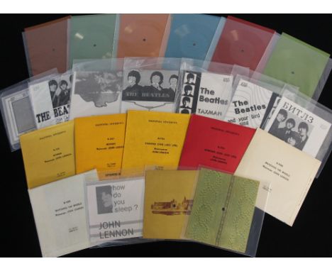 THE BEATLES AND RELATED - POLISH/EASTERN EUROPEAN FLEXIS - A fascinating collection of 22 x flexi disc recordings. Beatles ti