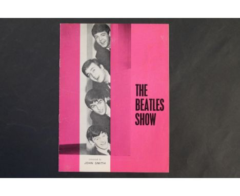 BEATLES PROGRAMME - a 1963 programme for The Beatles Show for a short four night run promoted by John Smith and granted by Br
