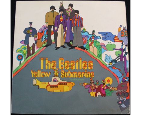 YELLOW SUBMARINE - 1ST MONO - A well presented desirable 1st UK mono pressing of the 1969 LP (PMC 7070). The 'Sold In UK', '"