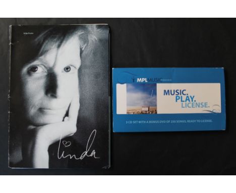 PAUL MCCARTNEY - MPL - an MPL 3 cd set with bonus dvd, a Linda Wide Prairie booklet including 13 promotional photographs of L