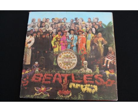 SGT PEPPER'S - GERMAN TEST PRESSING - A highly unusual and extremely rare German test pressing of the influential 1967 LP. Th