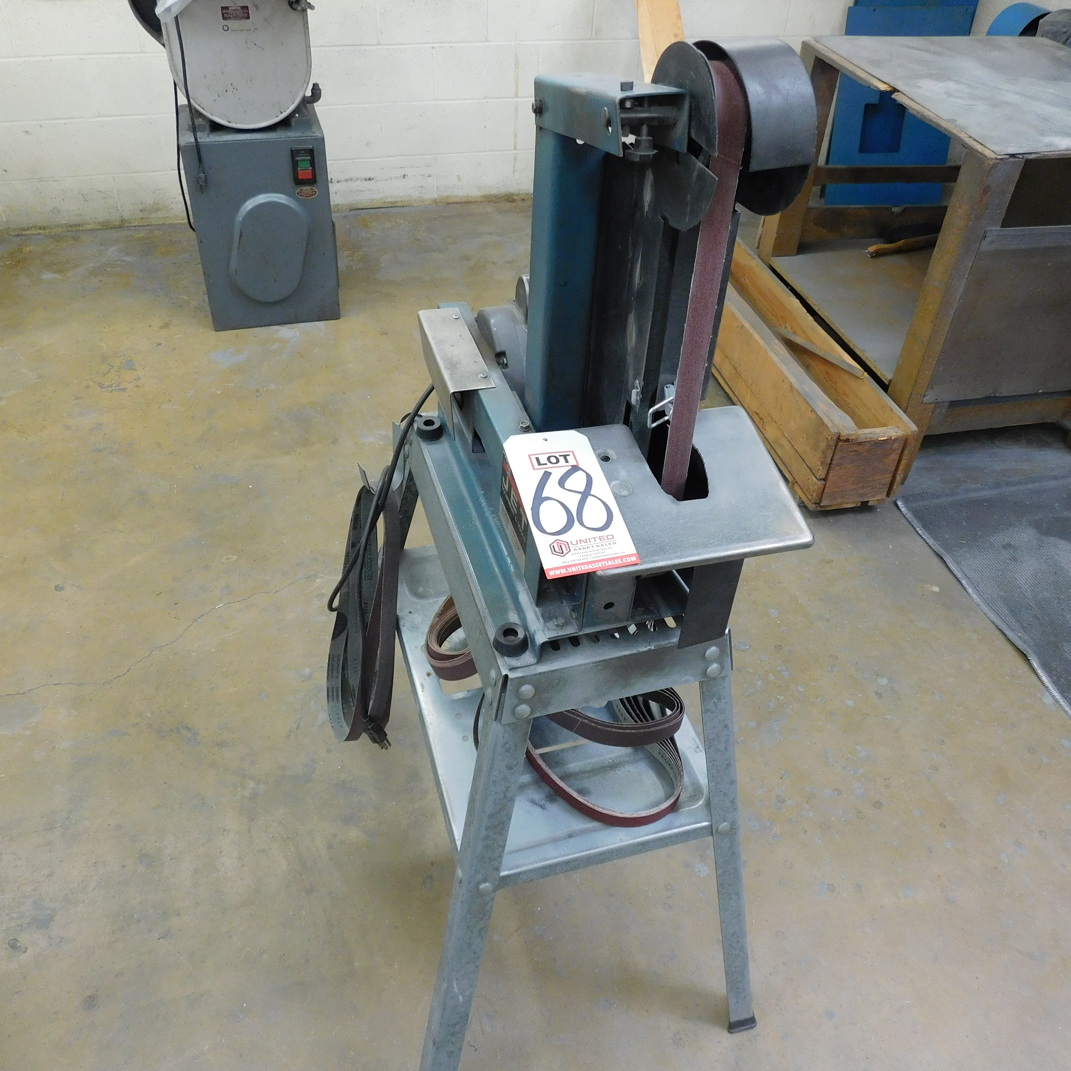 JET 1" STATIONARY BELT SANDER MODEL JSG1