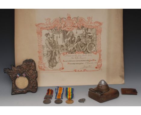 Medals, Queen's South Africa, Cape Colony, Orange Free State and Transvaal clasps, named to 24504 Tpr. J.M. Gibbs, 63rd Imp: 