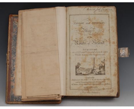 Cartography - Taylor and Skinner's Maps of the Roads of Ireland, Surveyed in 1777 and Corrected down to 1783, second edition,