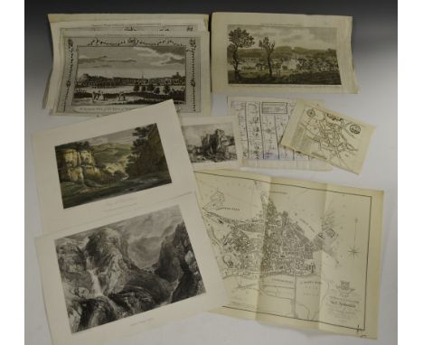 Local Interest - probably by Thomas Conder (1747-1831), An Accurate View of the Town of Nottingham, with the Castle, &c., Eng