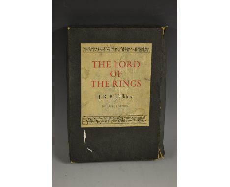 Tolkien (J.R.R.), The Lord of The Rings, fourth impression of the de luxe edition on India paper, George Allen and Unwin Ltd,