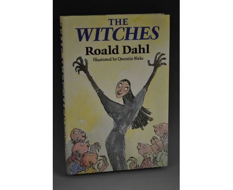 Dahl (Roald), The Witches, Illustrated by Quentin Blake, first edition, Jonathan Cape, London 1983, 208pp, hb, dj, 8vo