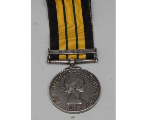 Medal, Africa General Service Medal, Kenya clasp, original ribbon, awarded to 22823278 Fusilier P. Gray, R.N.F. (Royal Northu