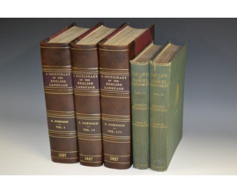 Johnson (Samuel), A Dictionary of the English Language, [edited by] the Rev. H.J. Todd, second edition, Longman, Rees, Orme, 