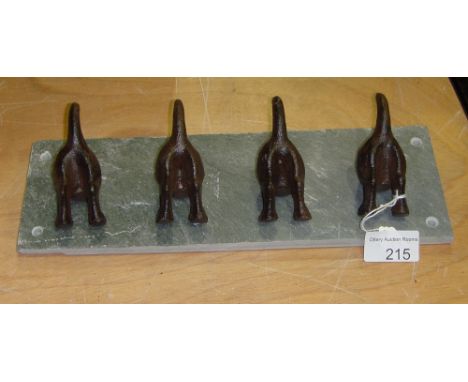 Dog tail coat hook