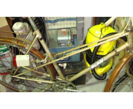 Vintage Raleigh step through racing bike